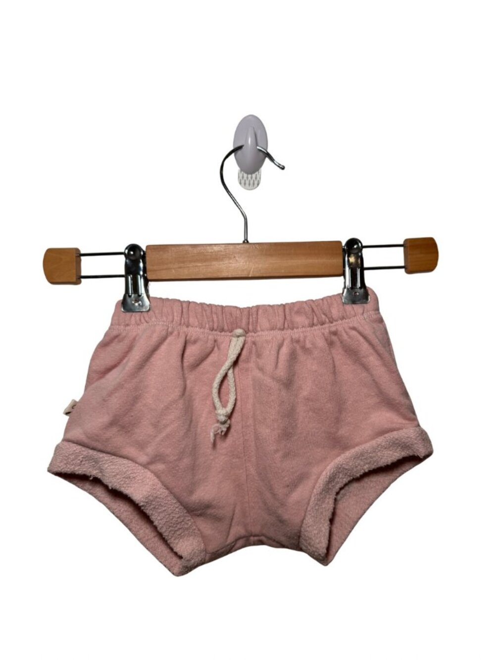 Childhoods Clothing Dusty Pink Terry Drawstring Shorts 3T